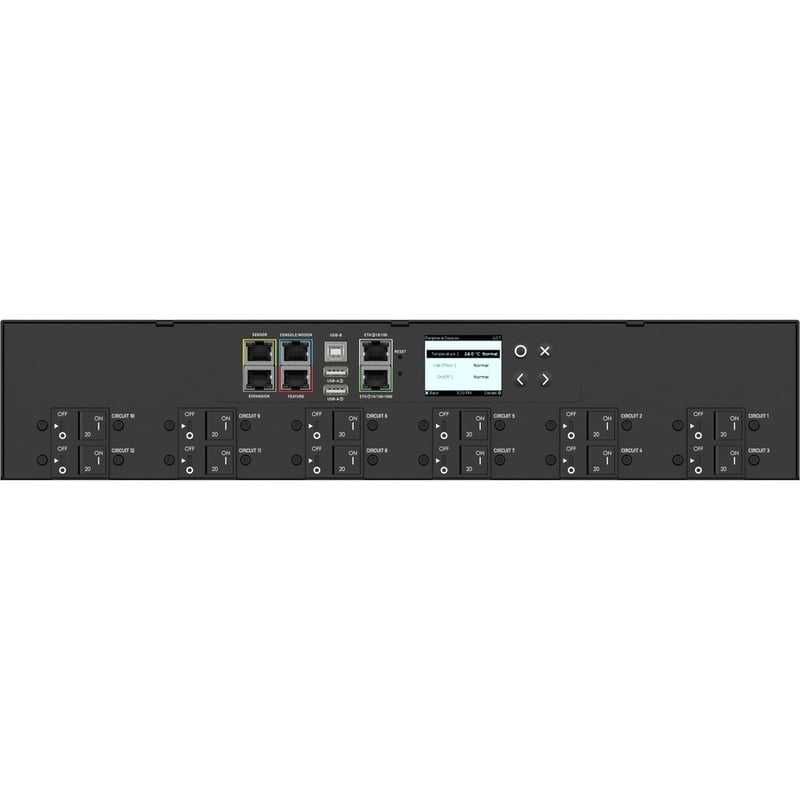 Raritan PX3-5008I2R-Q1 (6) IEC320 C13, (12) IEC320 C19 PDU - Thumbnail 5