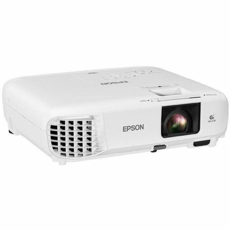 Epson PowerLite 119W 3LCD Projector - 16:10 - Ceiling Mountable, Portable - Refurbished - Thumbnail 5
