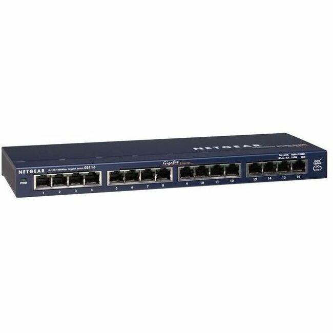 Netgear ProSafe GS116 16-port Gigabit Ethernet Switch - Thumbnail 1