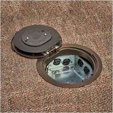 Wiremold RFB6E Series Six-Compartment Box - Thumbnail 4