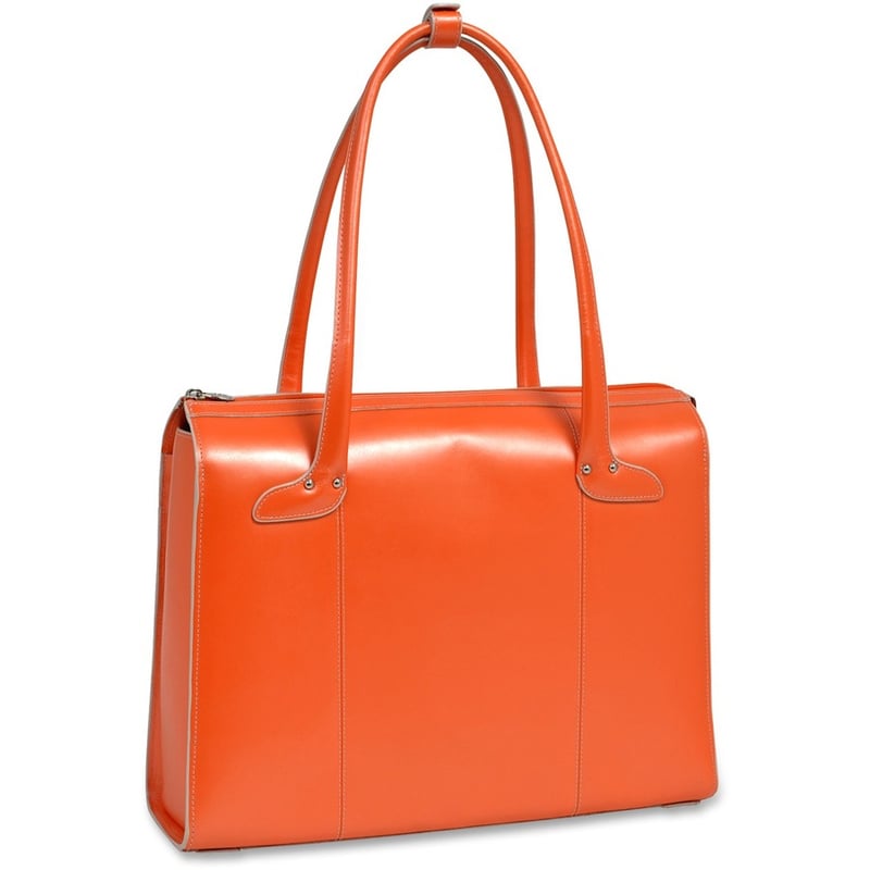 McKleinUSA Wenonah Carrying Case (Briefcase) for 15.4" Notebook - Orange - Thumbnail 2
