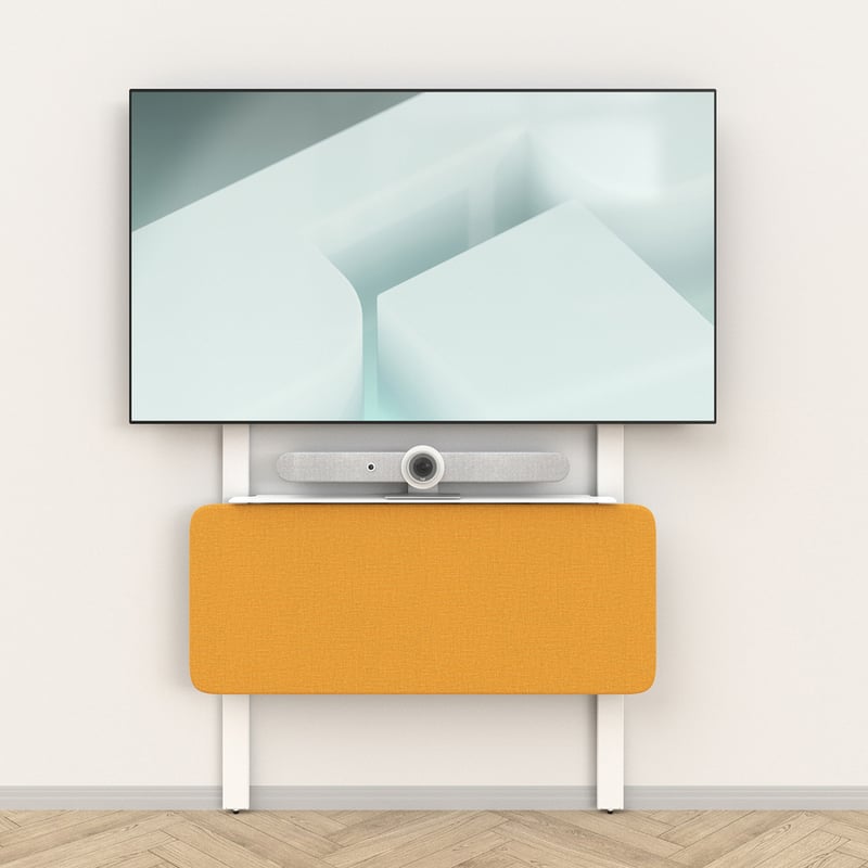 Heckler Design Mounting Shelf for A/V Equipment, Camera, Rackmount Equipment, Power Distribution Unit, Mini PC, Wall Mount - Honey - Thumbnail 5