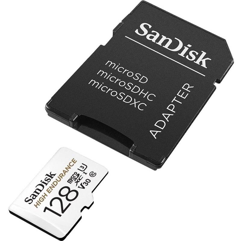 SanDisk High Endurance 128 GB Class 10/UHS-I (U3) microSDXC - Thumbnail 1