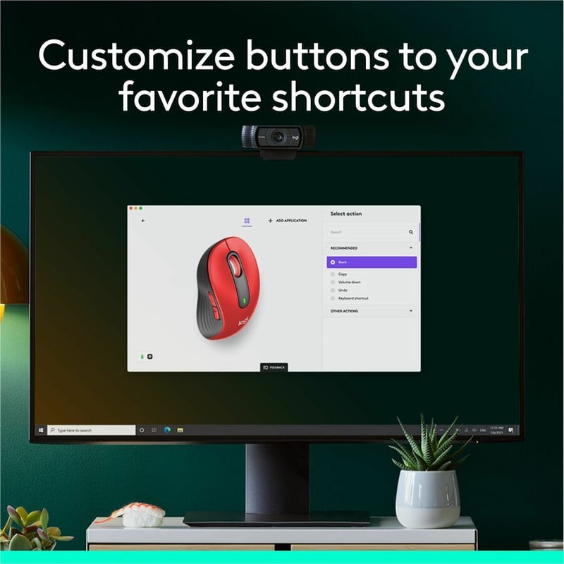 Logitech Signature M650 L (Red) - Thumbnail 4