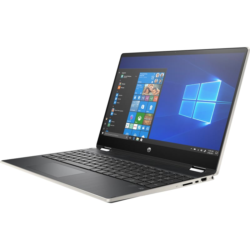 HP Pavilion x360 15-dq0000 15-dq0075nr 15.6" Touchscreen Convertible 2 in 1 Notebook - Intel Core i3 i3-8145U - 8 GB - 1 TB HDD - Thumbnail 1