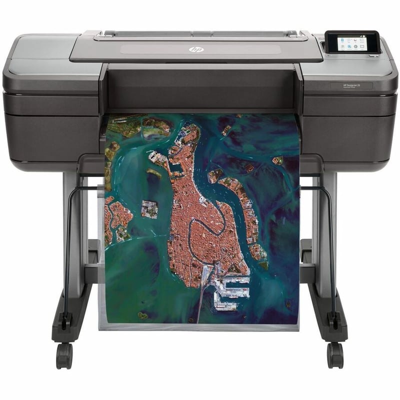 HP Designjet Z6 PostScript Inkjet Large Format Printer - 24" Print Width - Color - Thumbnail 2