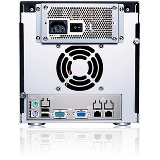 Sans Digital AccuNAS AN5L+B - NAS + iSCSI 5 Bay 64bit Network Storage Server Tower (Black) - Thumbnail 3