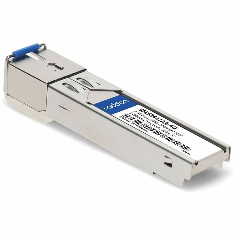 AddOn Alcatel-Lucent Nokia® 3FE53441AA Compatible TAA 2.5Gbps/1.25Gbps-B+ GPON OLT SFP Transceiver (SMF, 1490nmTx/1310nmRx, 20km, SC, DOM) - Thumbnail 3