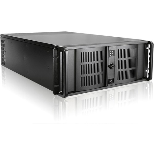 iStarUSA 4U High Performance Rackmount Chassis with 500W Redundant Power Supply - Thumbnail 1