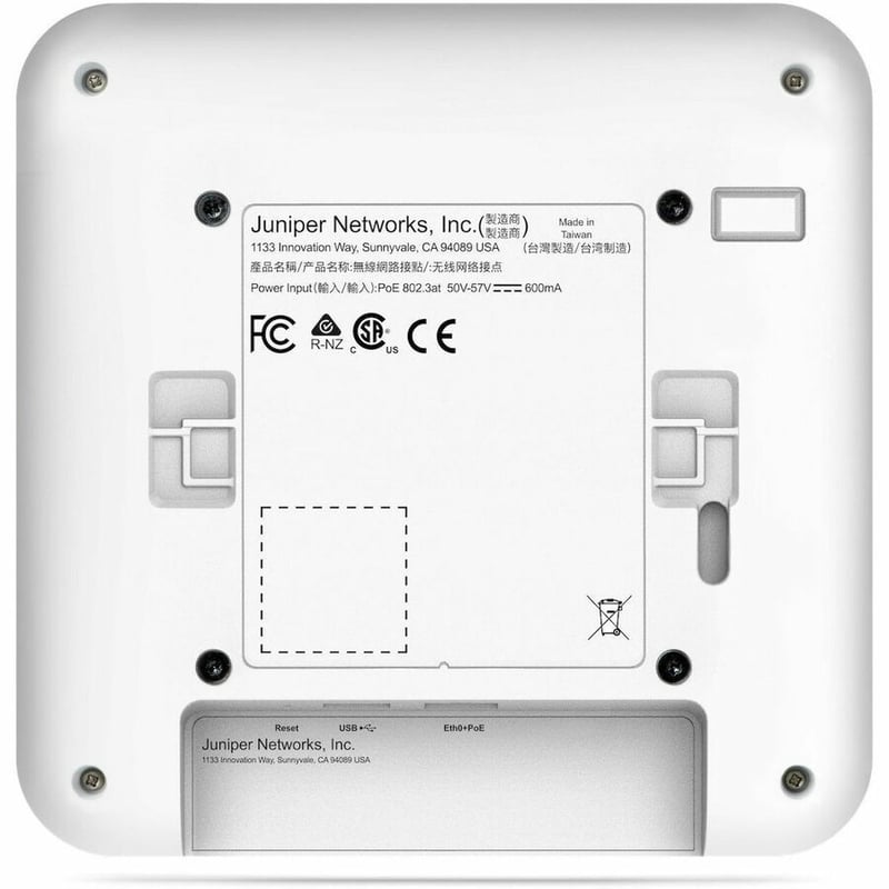 Mist AP43 Dual Band Wi-Fi 6 IEEE 802.11 a/b/g/n/ac/ax 3.50 Gbit/s Wireless Access Point - Indoor - Thumbnail 2