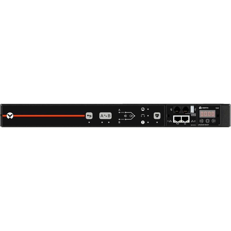 Vertiv Geist RTS VA4N1100 - Rack Transfer Switch| RPDU| (10) NEMA 5-15R - Thumbnail 4