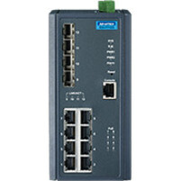 Advantech 8GE + 2G SFP + 2 VDSL2 port Managed Industrial Switch - Thumbnail 2
