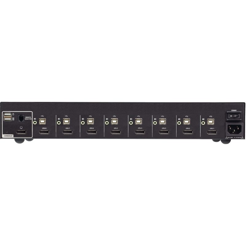 ATEN 8-Port USB DisplayPort Secure KVM Switch (PSD PP v4.0 Compliant) - Thumbnail 2