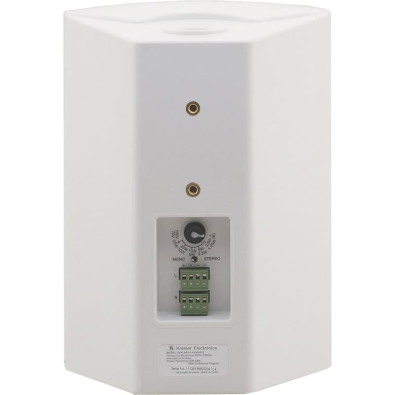Kramer Yarden 6-OD 2-way Wall Mountable Speaker - 30 W RMS - White - Thumbnail 2