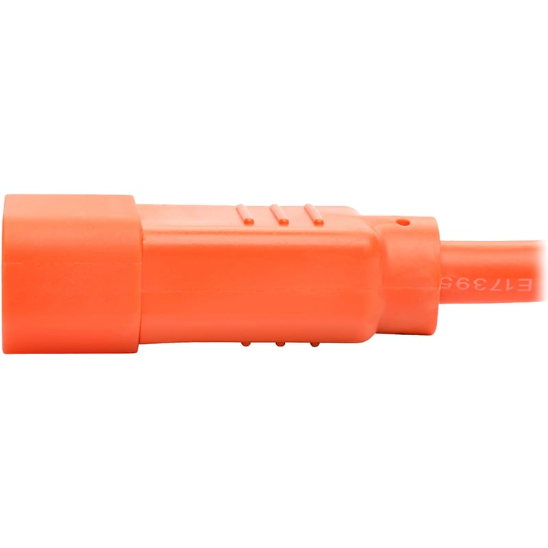 Eaton Tripp Lite Series PDU Power Cord, C13 to C14 - 10A, 250V, 18 AWG, 6 ft. (1.83 m), Orange - Thumbnail 5