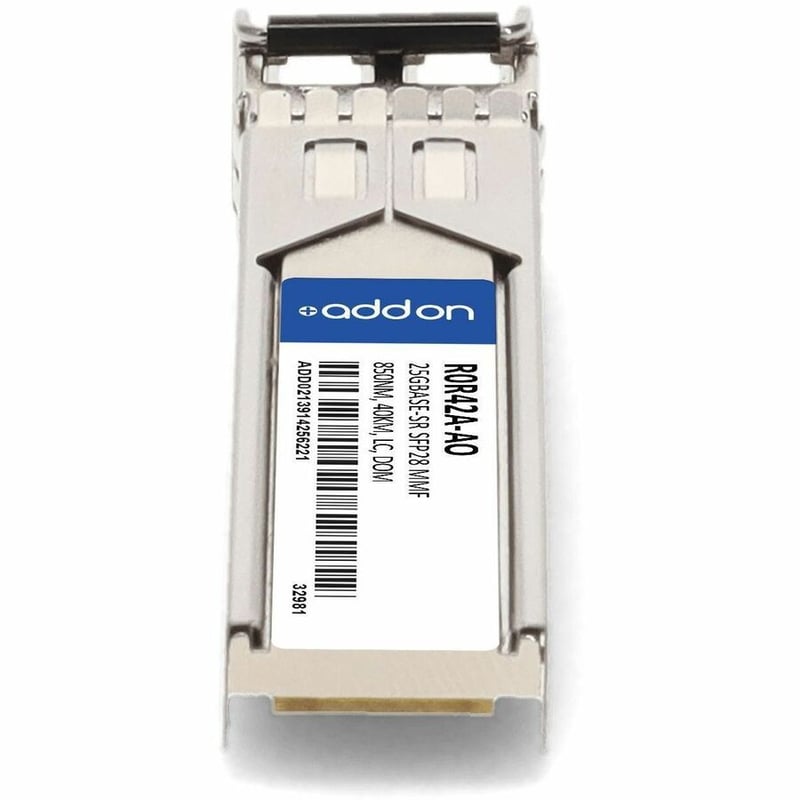 HP R0R42A COMP XCVR TAA 25G-SR LC 850NM 40M MMF SFP28 - Thumbnail 4