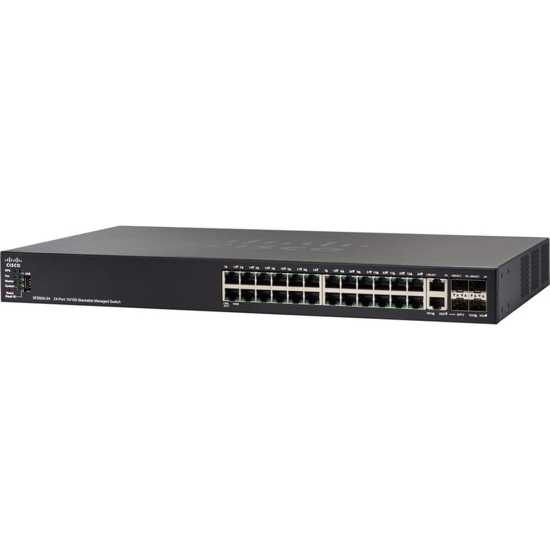 Cisco SF550X-24MP Layer 3 Switch - Thumbnail 3