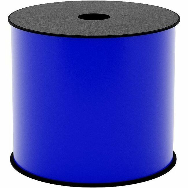 4IN WIDE TT CONTINUOUS VINYL BLUE LABEL (USE BMSLPR02 INK