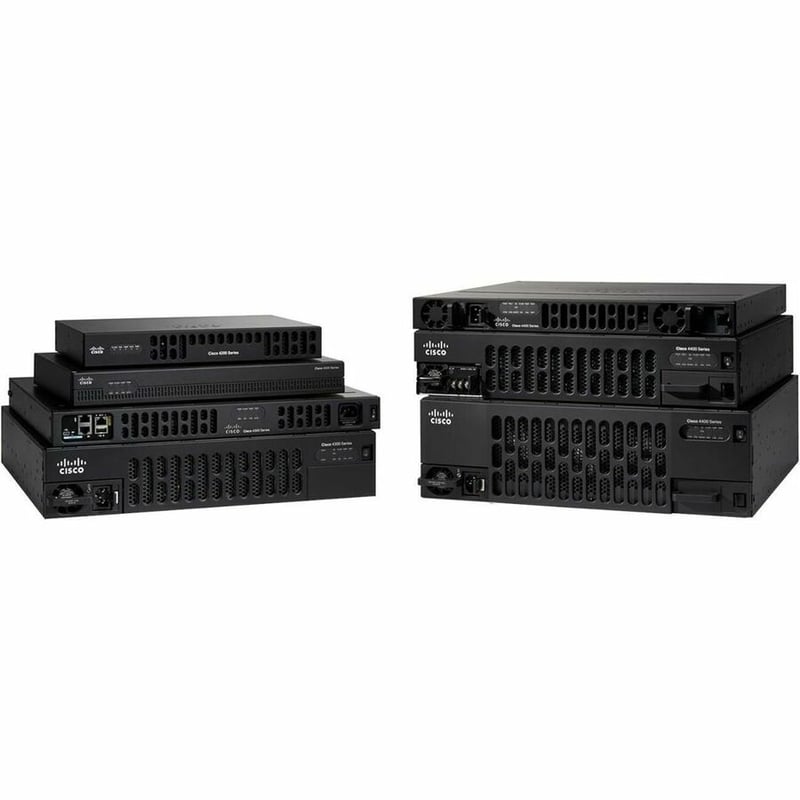 CISCO ISR 4221 (2GE,2NIM,8G FLASH,8G DRAM,IPB)REMANUFACTURED - Thumbnail 2