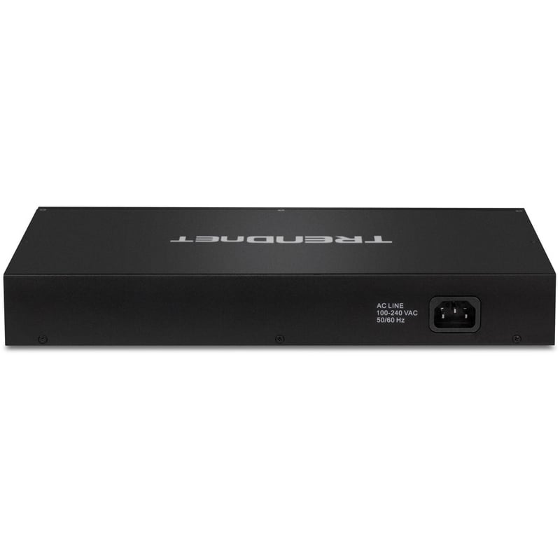 TRENDnet 12-Port Gigabit PoE+ Smart Surveillance Switch with 8 x Gigabit PoE+ Ports; TPE-3012LS; 2 x Gigabit Ports; 2 x SFP Slots; 110W PoE Budget; Long Range PoE+; VLAN; QoS; LACP; ONVIF - Thumbnail 2