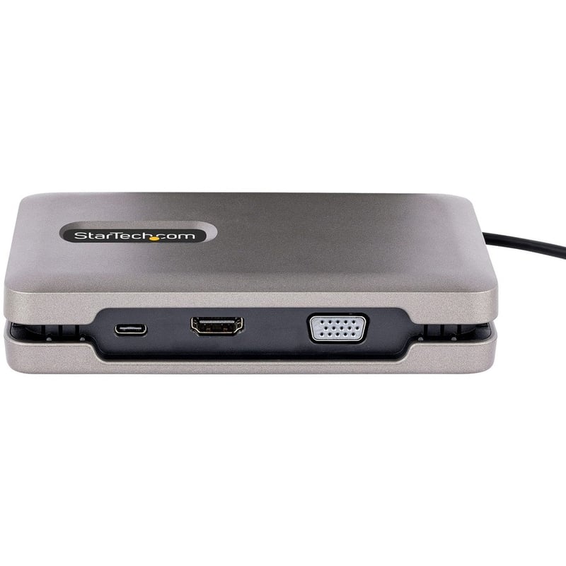 StarTech.com USB-C Multiport Adapter w/USB-C DP Alt Mode Video/4K HDMI/VGA, USB-C Dual Monitor Docking Station, Type C Mini Dock/MST Hub - Thumbnail 5