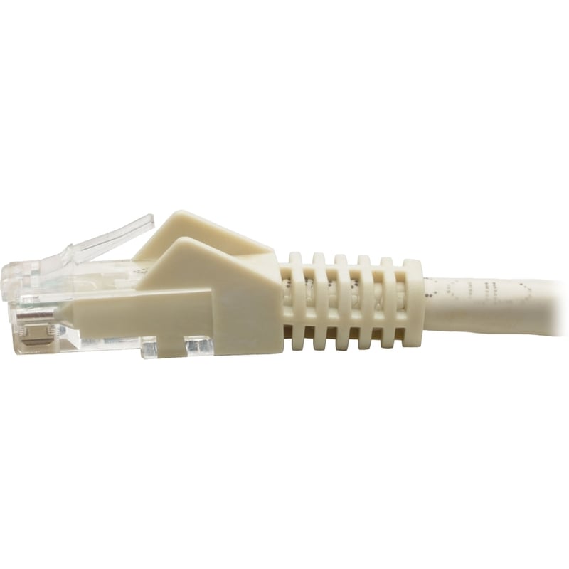 Eaton Tripp Lite Series Cat6 Gigabit Snagless Molded (UTP) Ethernet Cable (RJ45 M/M), PoE, White, 6 ft. (1.83 m) - Thumbnail 4
