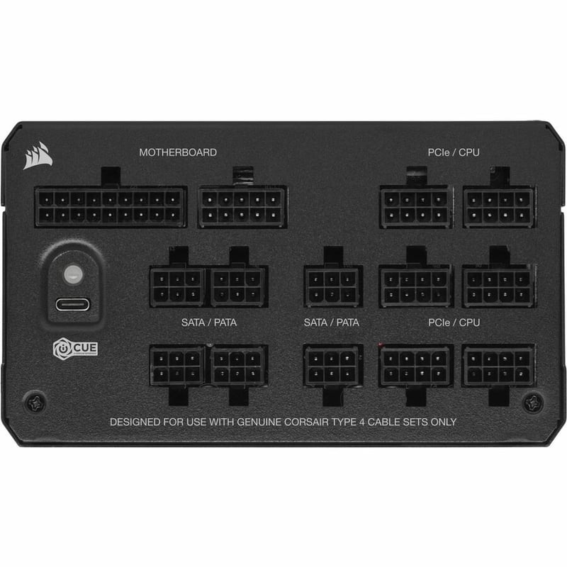 Corsair HX1000i Fully Modular Ultra-Low Noise Platinum ATX 1000 Watt PC Power Supply - Thumbnail 5