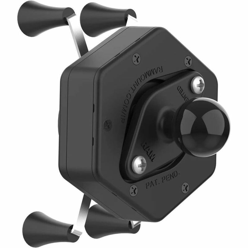 RAM Mounts X-Grip Vehicle Mount for Smartphone, Camera, GPS, Computer, Electronic Equipment, Handheld Device, iPhone - Landscape/Portrait - Thumbnail 4