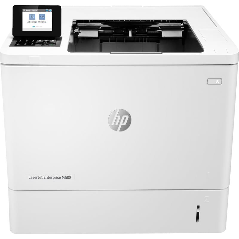 HP LaserJet M608 M608n Desktop Laser Printer - Monochrome - Thumbnail 1