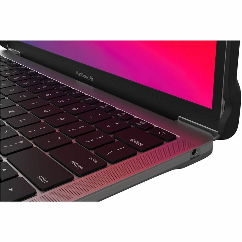 EXTREME SHELL-L FOR MACBOOK PRO 14 (2021 W/TOUCH ID - M1 PRO CHIP ) (BLACK/CLEAR - Thumbnail 4