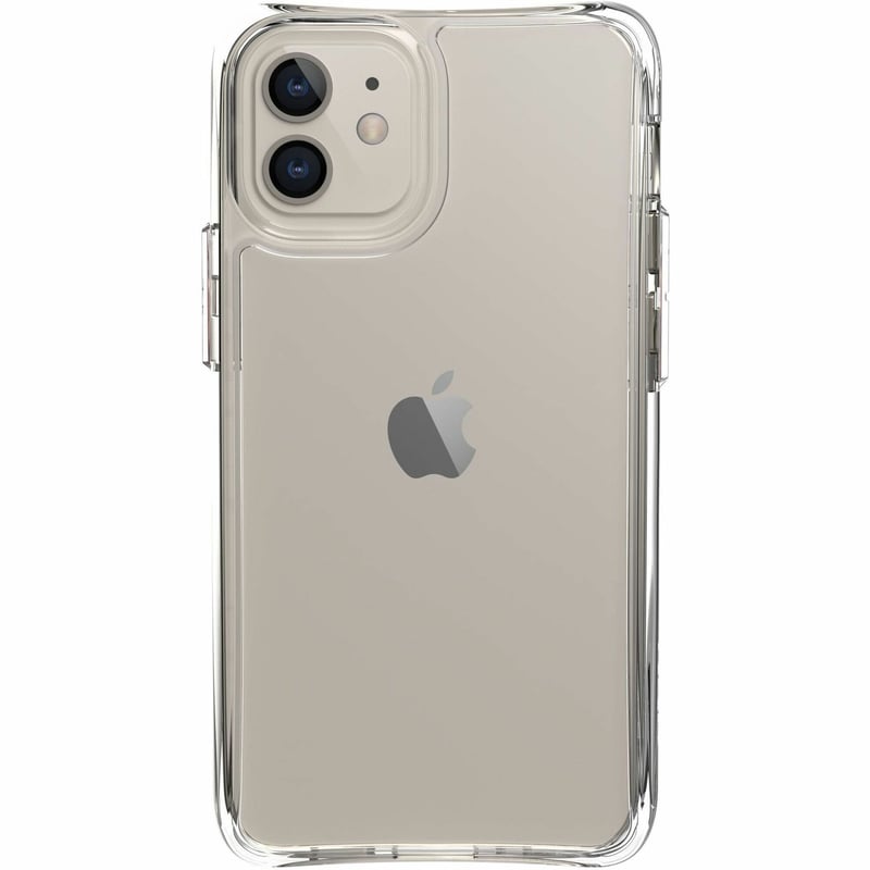 Urban Armor Gear Plyo Crystal Series iPhone 12 Mini 5G Case - Crystal Clear - Thumbnail 1