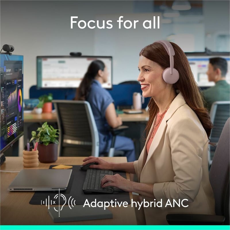 ZONE WIRELESS 2 ES HS TEAMS FOR BUSINESS ANC (USB-A/C) ROSE - Thumbnail 4