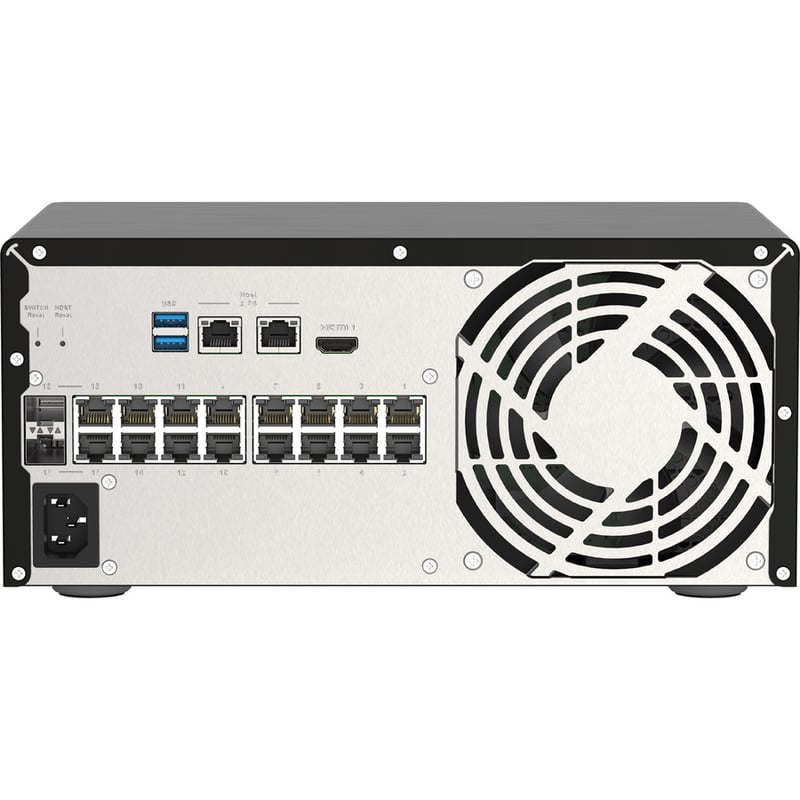 QNAP NVR Server X Smart PoE Switch, Building Complete Surveillance Network - Thumbnail 5