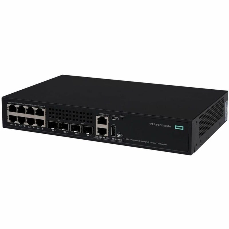 HPE NW CW SW 8G POE+ 2F 2P 5150EI PL-34 - Thumbnail 2