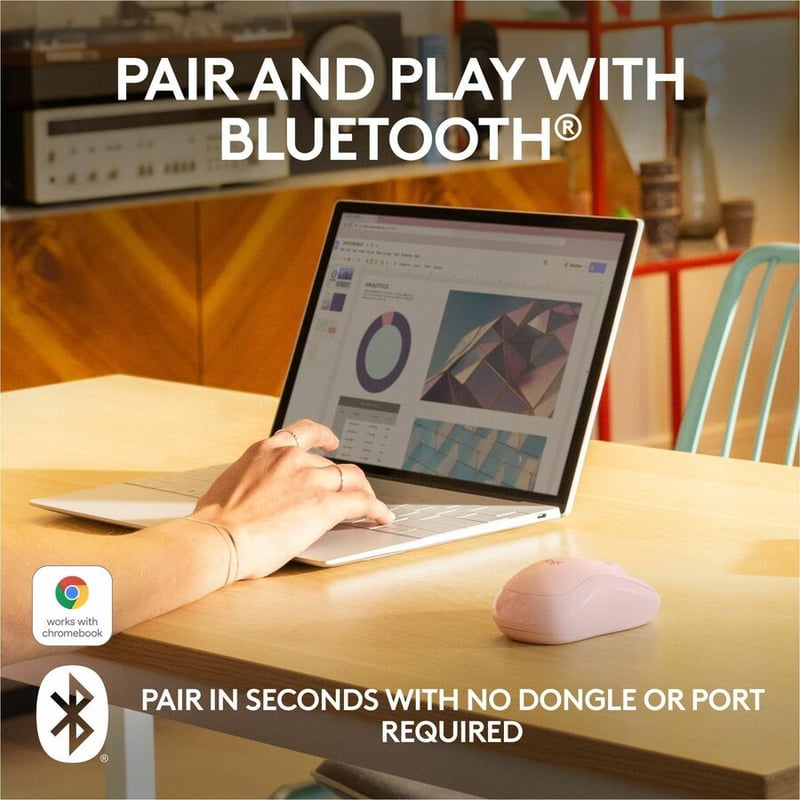 Logitech M240 Silent Bluetooth Mouse - Thumbnail 2