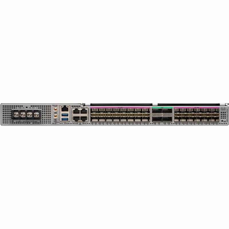 NCS 540 28X10G + 4X100G DC REMANUFACTURED