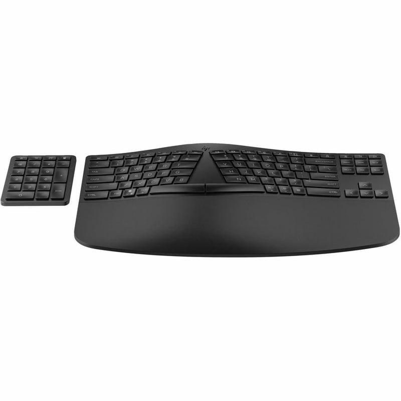 SMART BUY 965 BLK ERGONOMIC WL KBD - Thumbnail 2