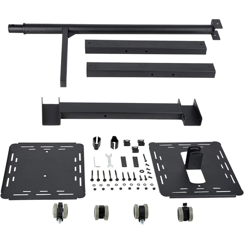 StarTech.com Mobile Projector and Laptop Stand/Cart, Heavy Duty Portable Projector Stand/Presentation Cart (22lb/shelf), Height Adjustable - Thumbnail 4