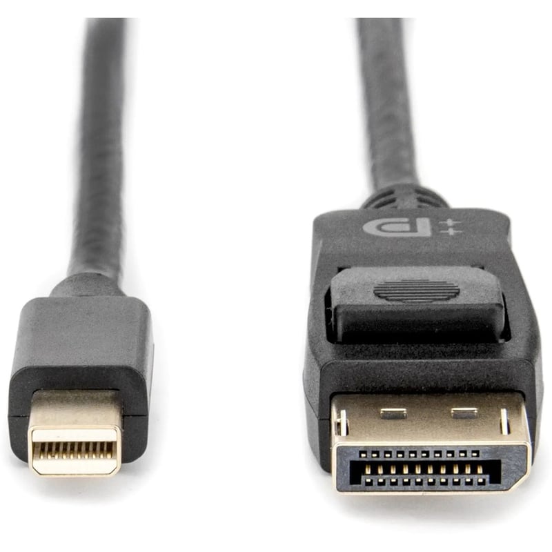 Rocstor premium 6ft (2m) Mini DisplayPort 1.2v to DisplayPort Cable M/M - 4K - mini DisplayPort to Displayport for Ultrabook, Projector, Desktop Computer DisplayPort supports 4Kx2K Resolution at 60Hz - 6 ft Mini DP to DP Cable - 6ft Mini DisplayPort to - Thumbnail 2