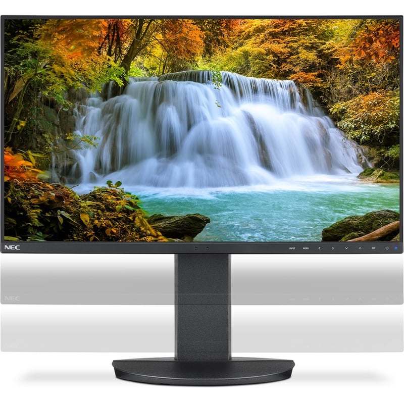 NEC Display MultiSync EA242F-BK 24" Class Full HD LCD Monitor - 16:9 - Black - Thumbnail 4