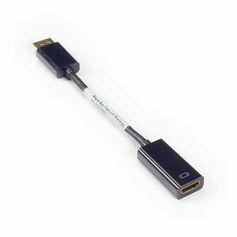 DISPLAYPORT TO HDMI ADAPTER - MALE/FEMALE, 1080P - Thumbnail 1
