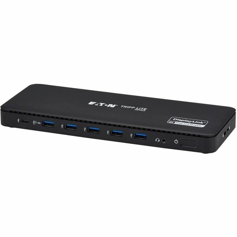 USB-C UNIV DOCK DUAL DISPLAY 4K HDMI DP GBE 100W PD CHARGING - Thumbnail 2