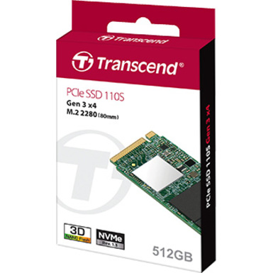 Transcend 512 GB Solid State Drive - M.2 2280 External - PCI Express (PCI Express 3.0 x4) - Thumbnail 2