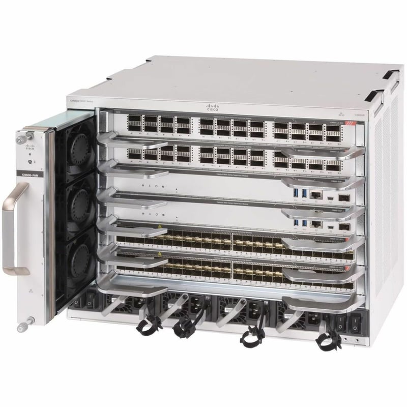 CATALYST 9600 SERIES6SLOT,1XSUP,2XLC,DNA-ALIC REMANUFACTURED - Thumbnail 1