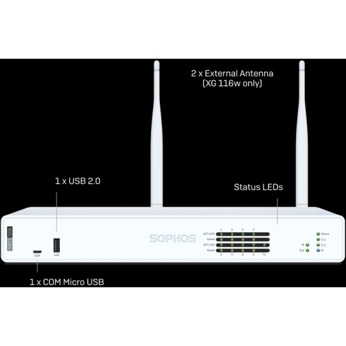 Sophos XGS 116w Network Security/Firewall Appliance - Thumbnail 2