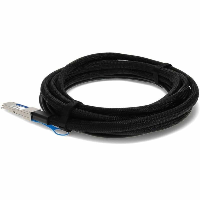 AddOn IBM® 49Y7888 to Multiple OEM Compatible TAA Compliant 40GBase-CU QSFP+ to 4xSFP+ Direct Attach Cable (Passive Twinax, 5m) - Thumbnail 3