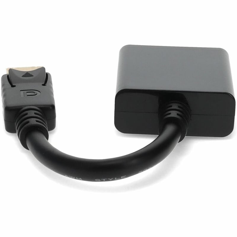5PK Lenovo 45J7915 Compatible DisplayPort 1.2 Male to DVI-I (29 pin) Female Black Adapters Which Requires DP++ For Resolution Up to 2560x1600 (WQXGA) - Thumbnail 4