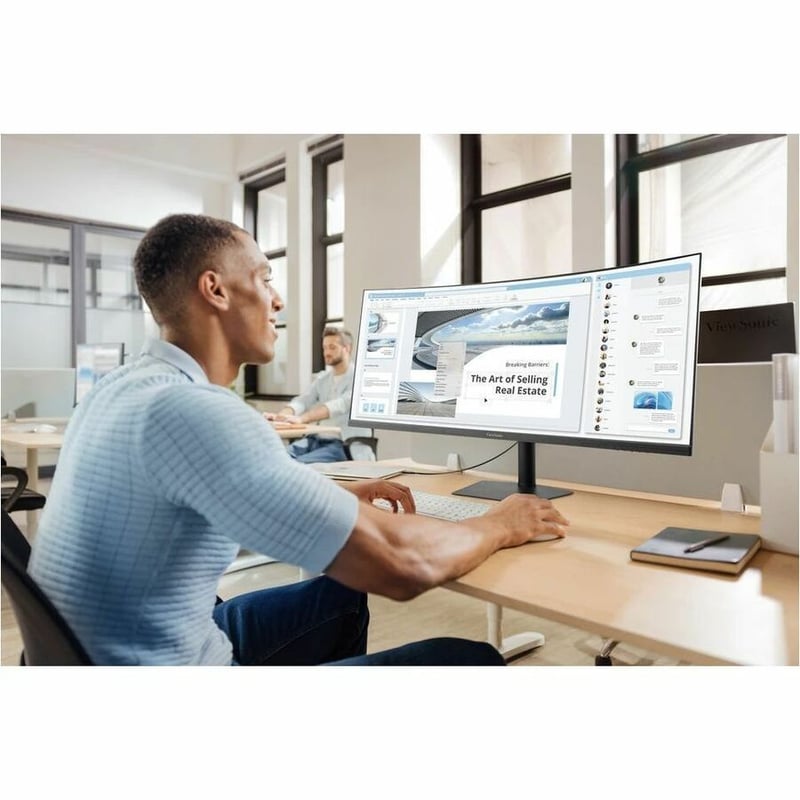 38 IPS CURVED MONITOR WITH WQHD+ 21:9 AND 96W USB-C - Thumbnail 4