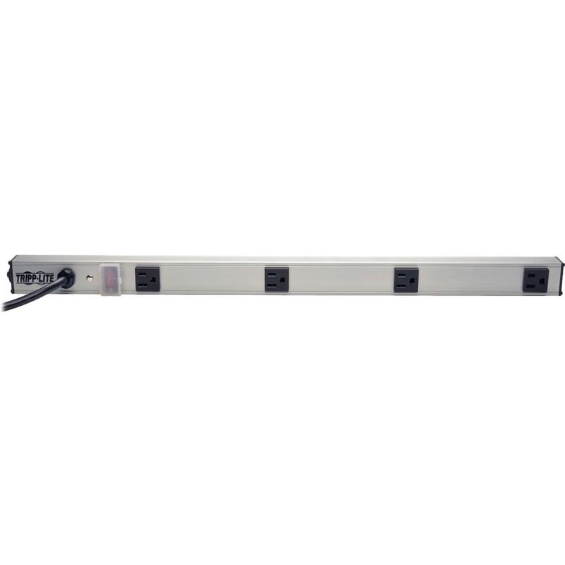 Tripp Lite by Eaton Power Strip 120V 5-15R 4 Outlet 6' Cord 24 Inch Length Vertical - Thumbnail 1