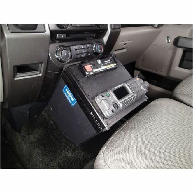 Havis Mounting Bracket for Chassis, Two-way Radio - Black - Thumbnail 2